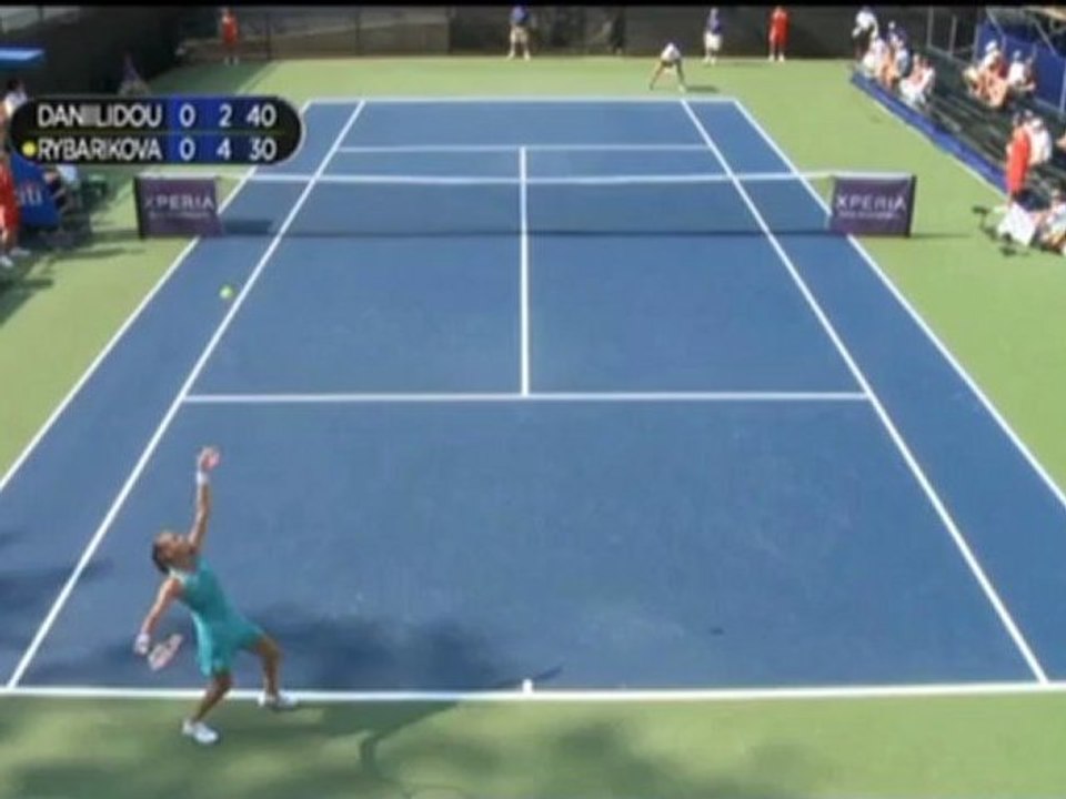 Washington: Zweitrunden-Aus! Rybarikowa wirft Danilidou raus