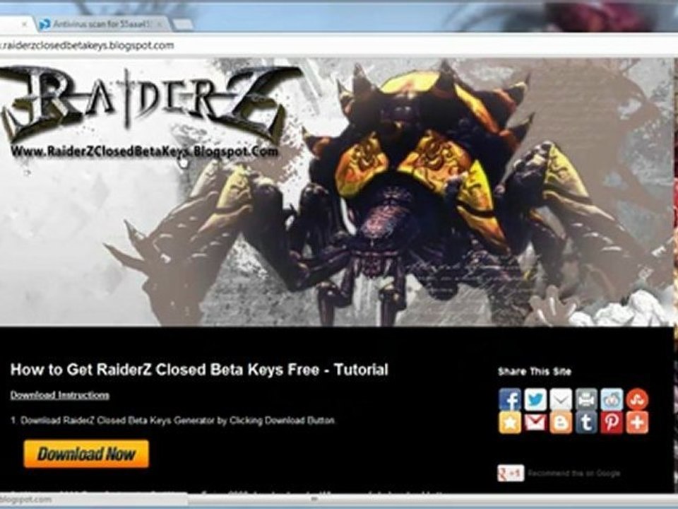How to Get Free RaiderZ Closed Beta Game