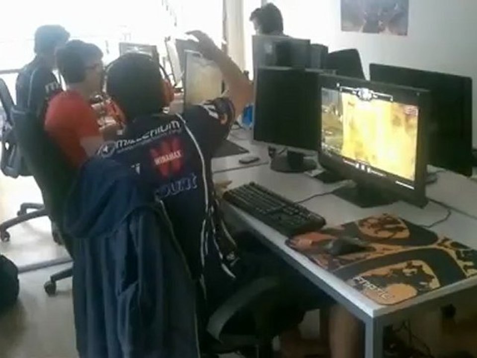 Finale de l'OP3N Shootmania Qualifier avec l'éq...