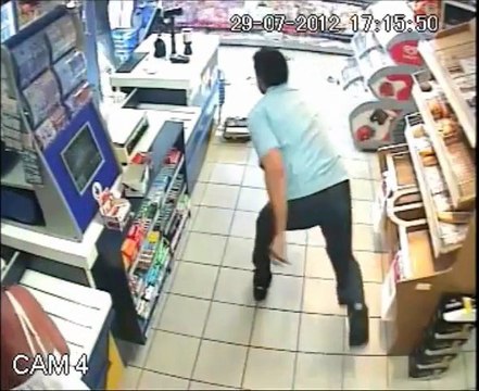 Un braqueur prend la fuite à cause de pack de bières