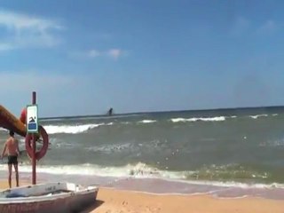 Volcan de boue en mer d'Azov
