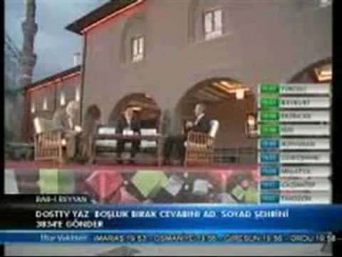 EHAD Gen Bşk Yrd. Mehmet ÇELİK DOST TV İftar Programında