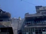 Syria فري برس حلب آثار القصف على حي الكلاسة 31 7 2012 ج1 Aleppo