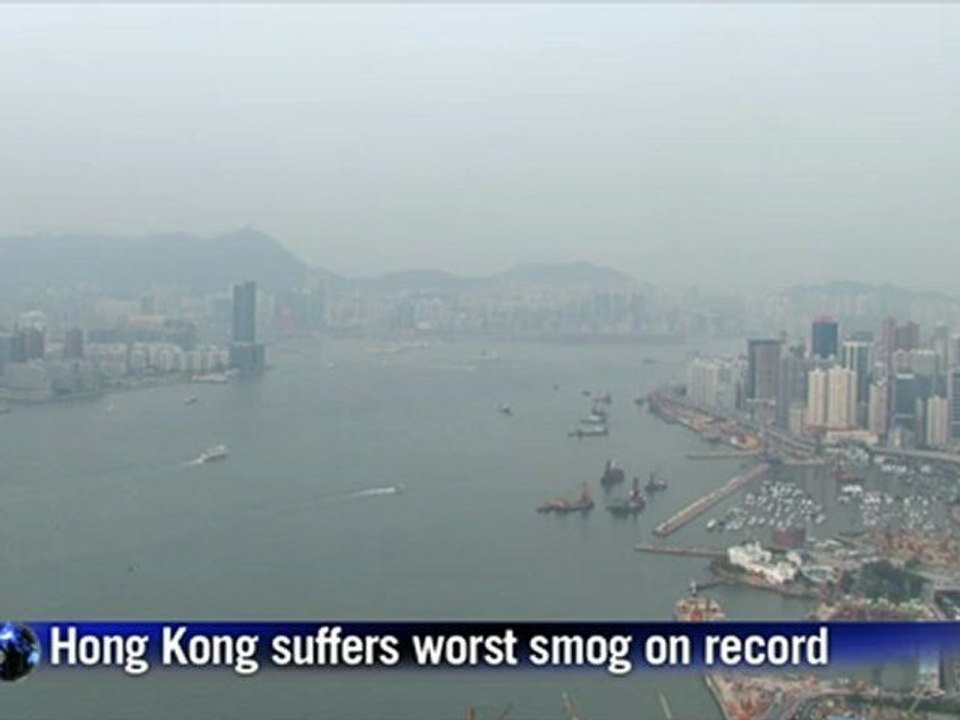 Hong Kong chokes under 'worst' smog
