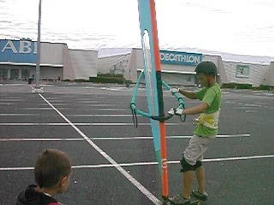 Windtrip sur le park de carrefour !!!