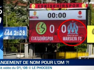 Zap Info : changement de nom pour l'OM ?