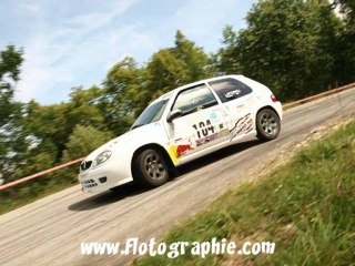 Rallye de la Drome 2012 - ES13 : COL DE L'ECHARASSON (Sortie de Route)