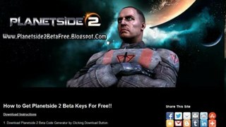 How to Get Planetside 2 Beta Keys Freee on PC