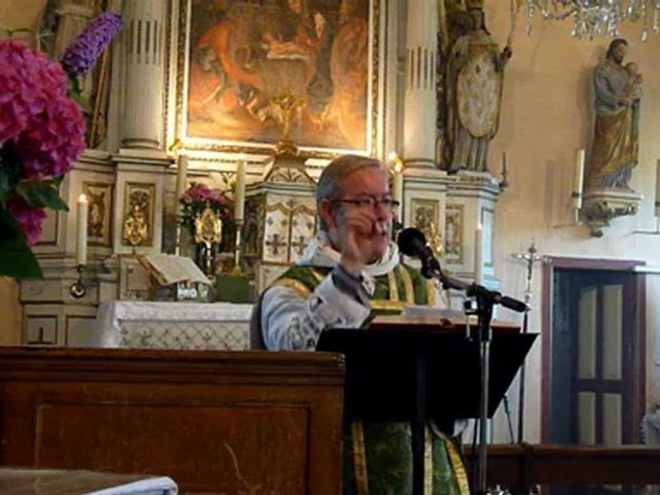 Sermon  22 Juillet 2012 "l'encensement "partie 1