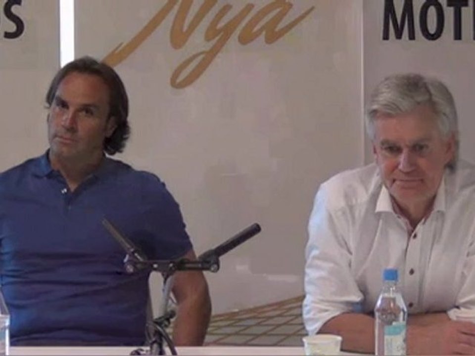 Pressekonferenz in Kalmar