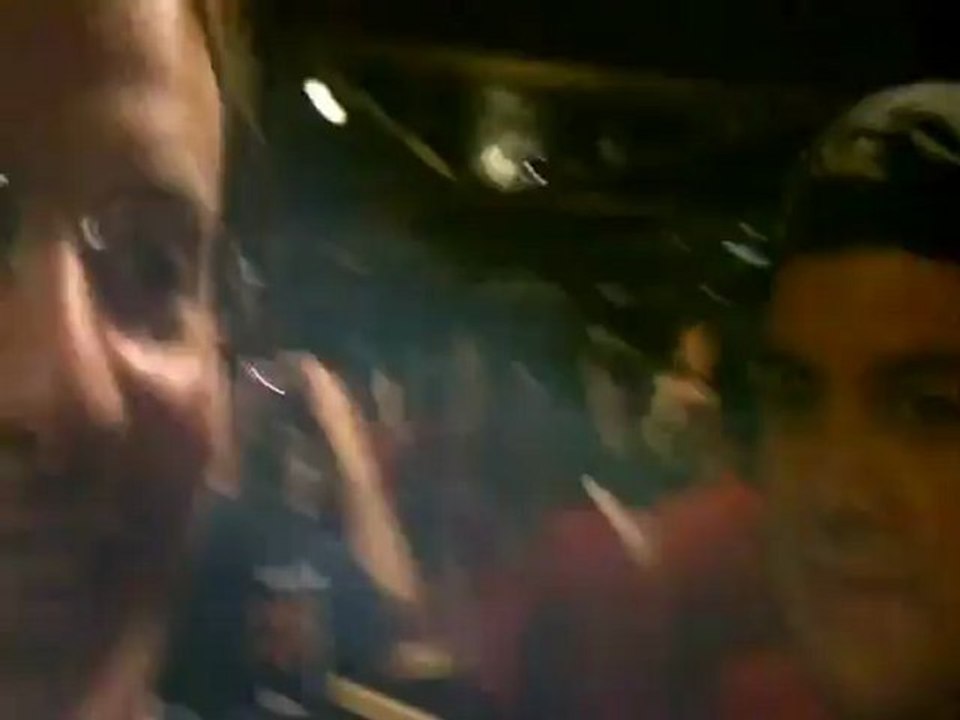 Expérience à 2 balles à la Géode de Paris le 29072012