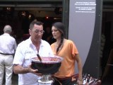 Belle réussite pour l’inauguration du Bar Le Portail à Carcassonne, le jeudi 2 aout 2012. Essai transformé pour Pierre Delpoux !