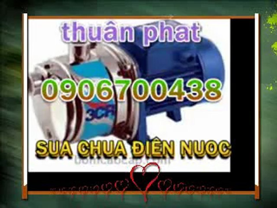 SUA CHUA DIEN NUOC TAI TPHCM 0906700438