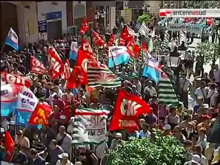 TG 02.08.12 Manifestazioni a Taranto sospese per lacrimogeni e contestazioni