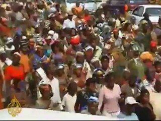 Protesters call for end of violence in DR Congo