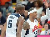 Carmelo Dominates, Phelps Impresses