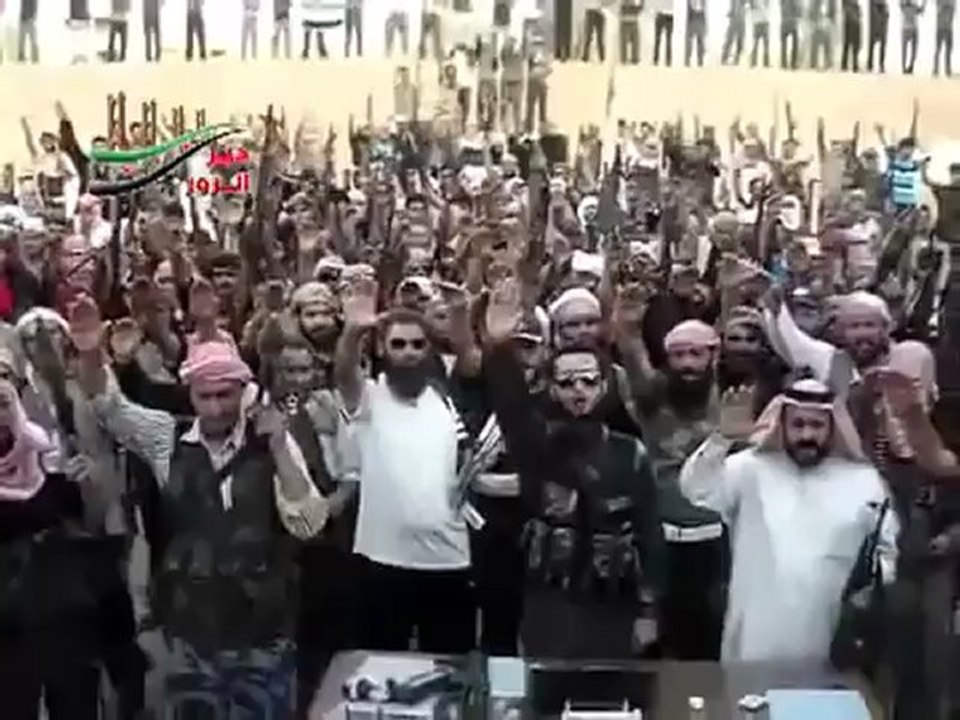 Syria فري برس  دير الزور تشكيل لواء اهل الاثر بدير الزور  2 8 2012 Deirezzor