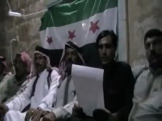 Syria فري برس  حماه المحتلة تشكيل مجلس العشائر الثوري لجبل شحشبو 2 8 2012 Hama