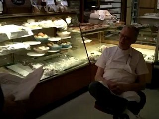 Discussing The Amount Of Bread Baked .. Mr. Hermann talks about the  types of bread, and amount baked.