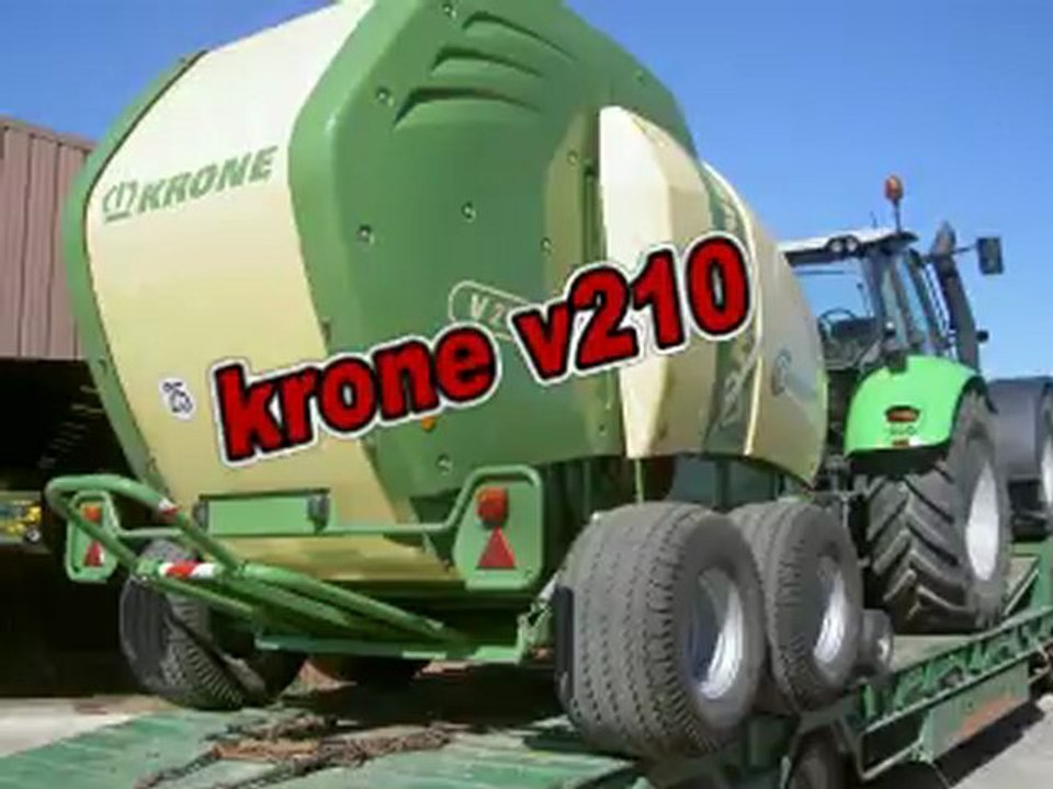 krone v210 comprima en demo