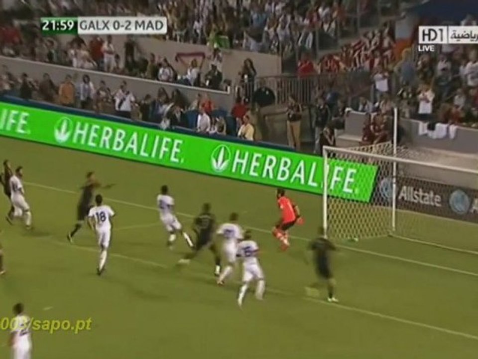 LA GALAXY 1-5 REAL MADRID All Goals/03.08.2012
