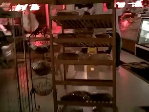 View From Behind The Counter - Terrance gets a view from behind the counter of Hermann's Bakery. Royal Oak, MI.