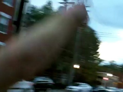 We Found Another Indian Restaurant - Terrance Looks at a dinner menu. Small business.