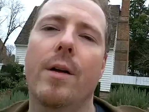 We Saw A Very Cute Historic Home, Williamsburg, Virginia