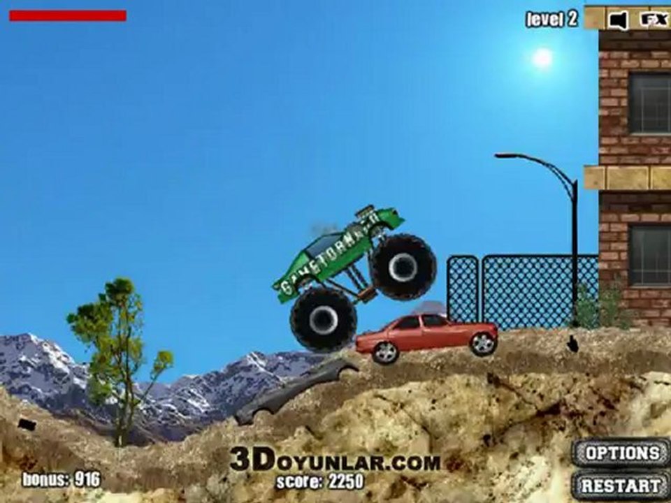 3d Yok edici Araba
