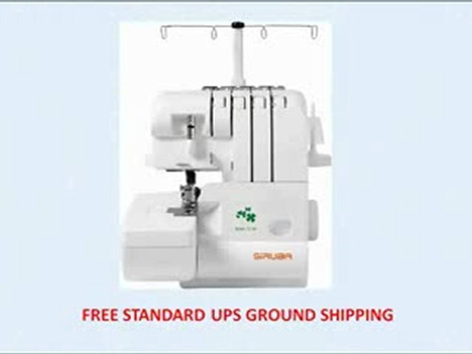 [REVIEW] Siruba HSO-747D 4 Thread Overlock Serger Sewing Machine