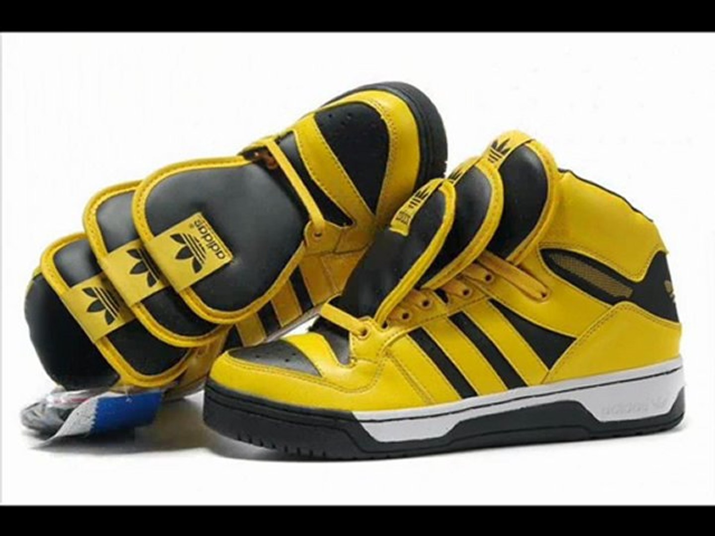 adidas high tops with big tongue