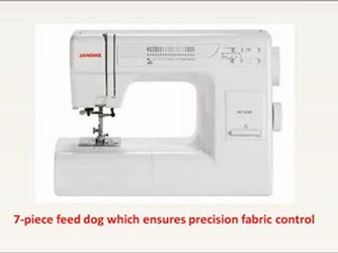 Janome HD3000 Heavy-Duty Sewing Machine with 18 Built-In Stitches + Hard Case Reivew