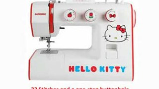 BEST BUY Janome 15822 Hello Kitty Sewing Machine