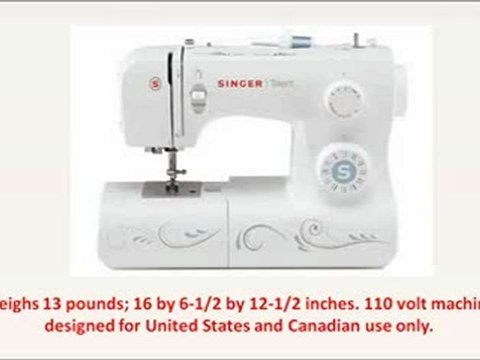 SINGER 3323S Talent 23-Stitch Sewing Machine