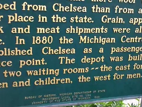 Brief History Of Chelsea, Michigan - Terrance reads about some history in Chelsea, Michigan.