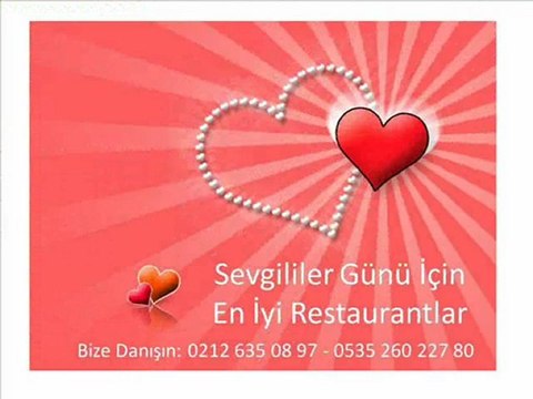 sevgililer günü restaurant, sevgililler günü restoran programları,sevgililer günü mekanları