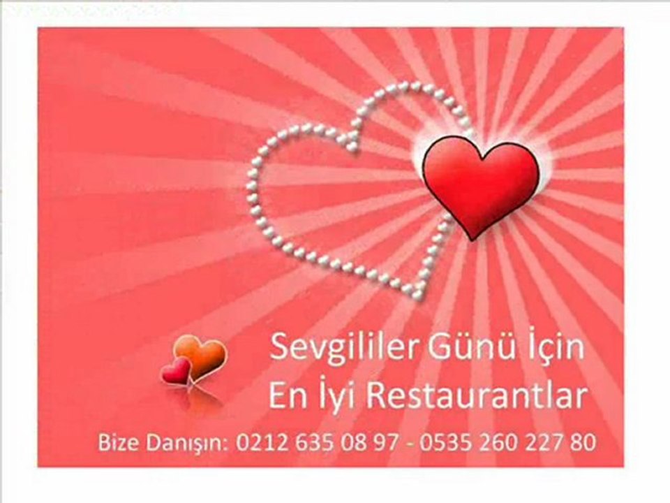 sevgililer günü restaurant, sevgililler günü restoran programları,sevgililer günü mekanları