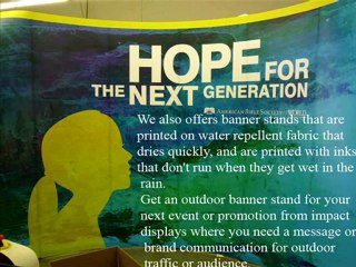 outdoor banner stands - Best promotional sales strategy for your businesses