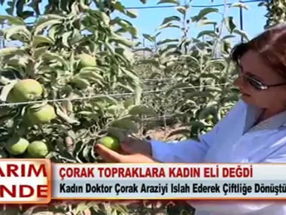 ÇORAK TOPRAKLARA KADIN ELİ DEĞDİ