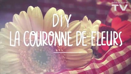 DIY : comment réaliser une couronne de fleurs ?