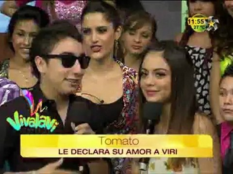 Irving Tomato le declara su amor a Viri