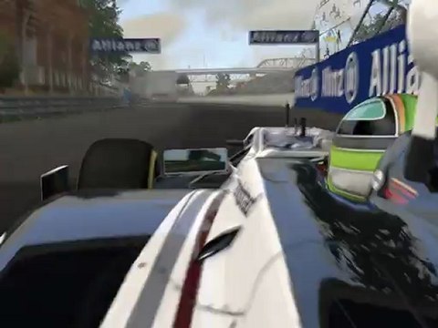 F1 2011 - GP du Canada - Kier vs Schumacher