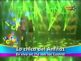 La Chica del Antifaz canta en Ya Son Las 4