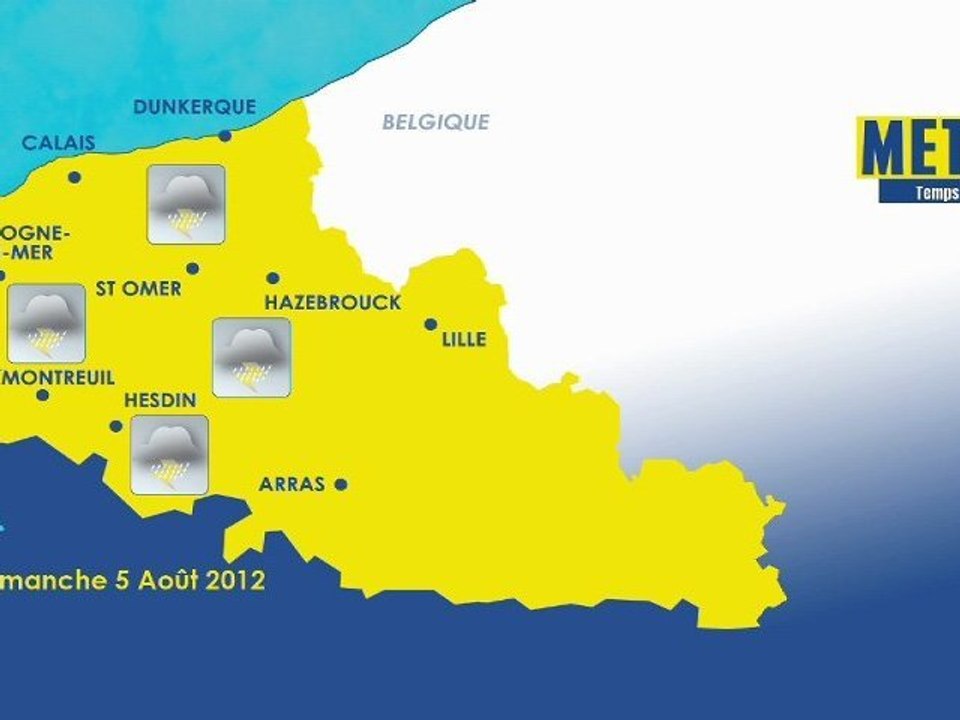 Opal'TV - Météo pour le week-end du 4 août 2012