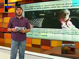 (VÍDEO) ¿En qué andan? (01-08-2012) Los Profetas del desastre en contra de Mercosur y el Rector Vicente "MUD" Díaz