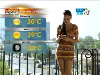 El clima " La mañana es Nuestra"