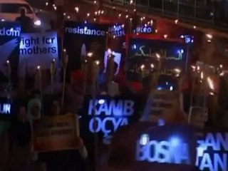 Turks march in support of Syrian uprising