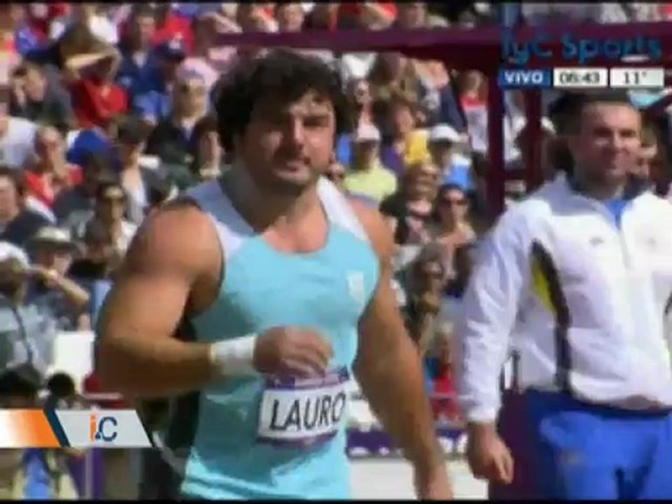 noticiaya.com - El atletismo argentino hizo historia: Lauro a la final del lanzamiento de bala