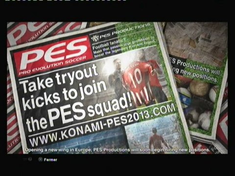 Vidéo-Découverte : Pes 2013 [PS3]