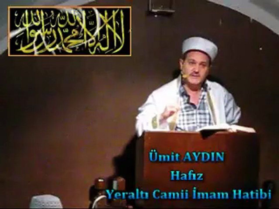 Yeraltı Camii İmam Hatibi / Hafız Ümit AYDIN